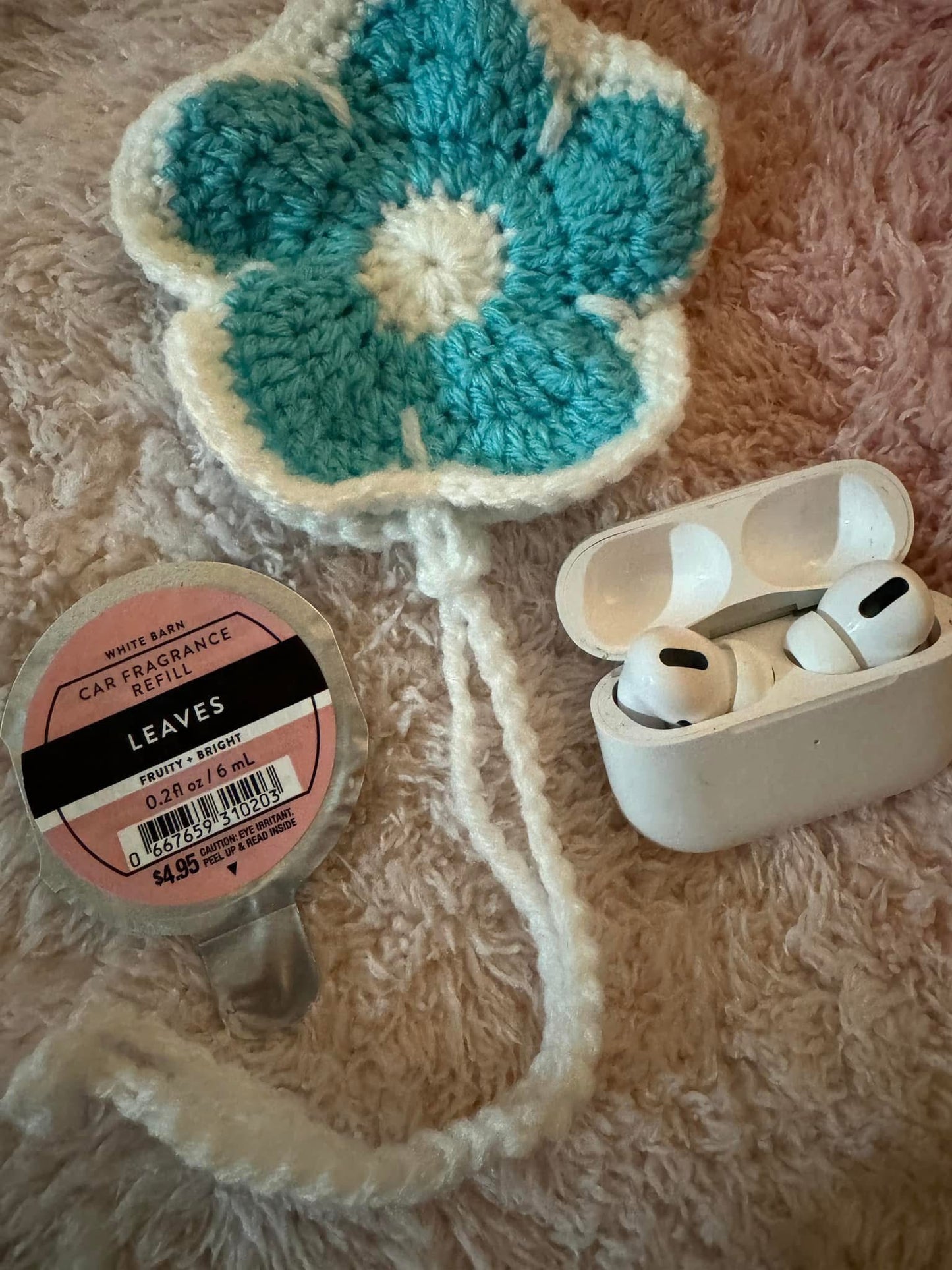 Flower Car Scent Holder