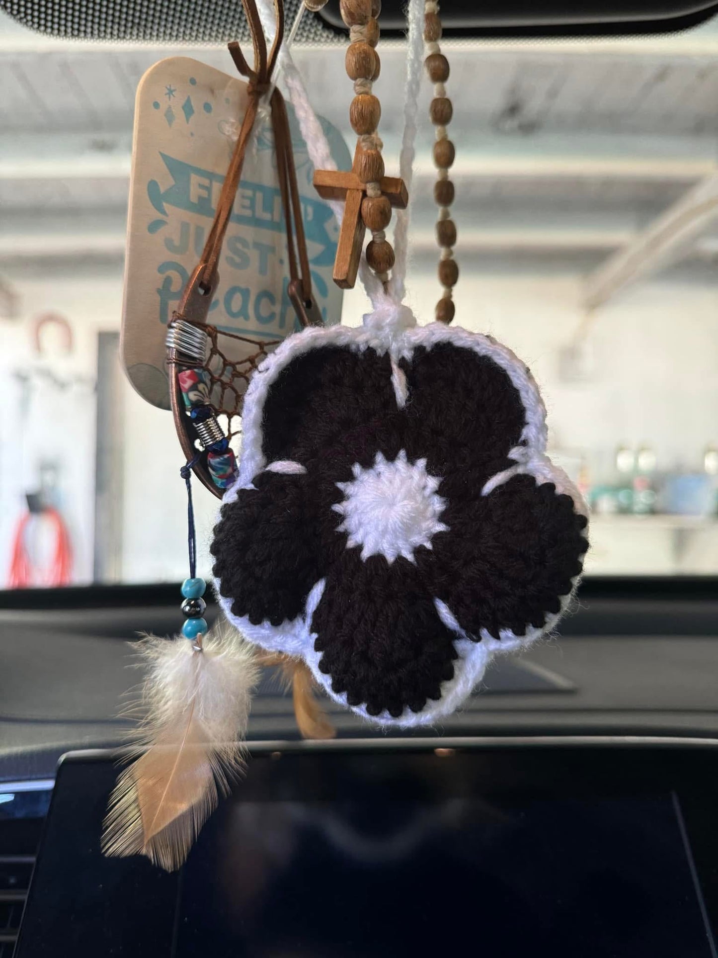 Flower Car Scent Holder