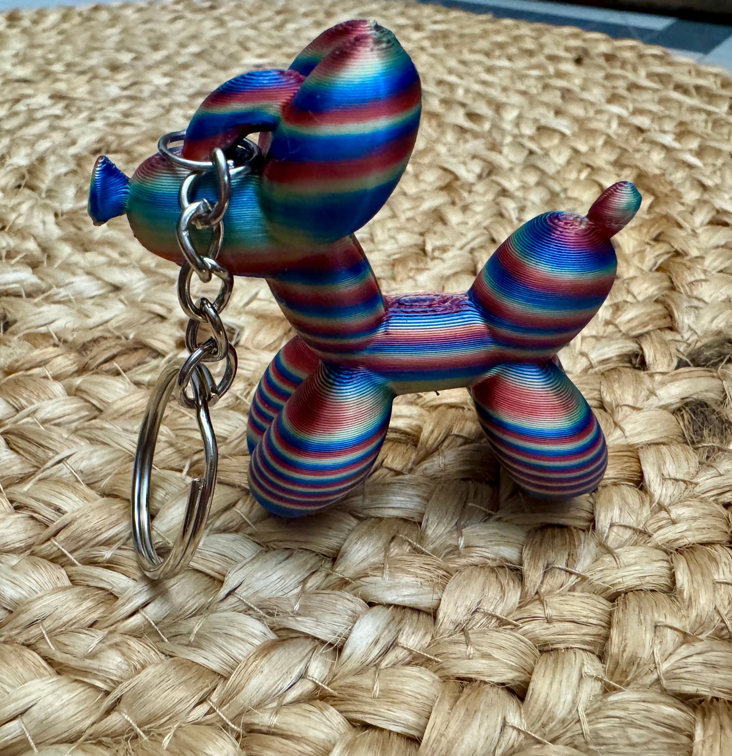 Balloon Dog Keychain