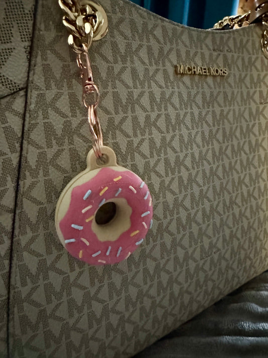 Donut Container Keychain