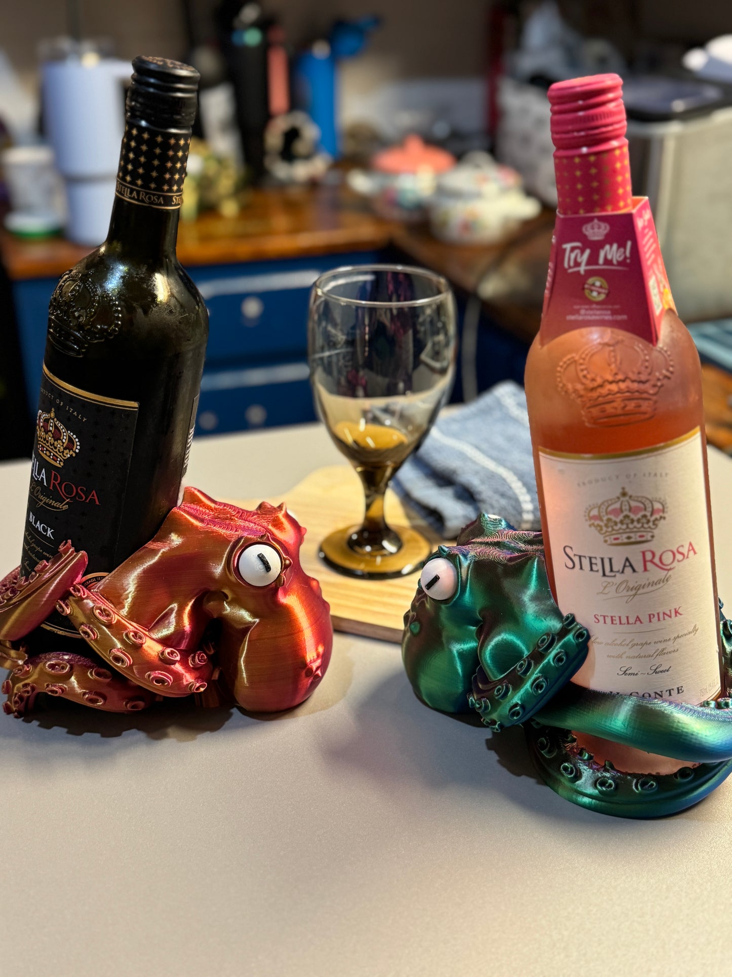 Octopus Wine Bottle Holder