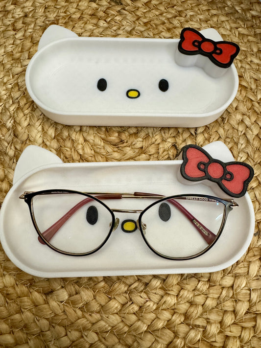 Meow Girl Glasses Tray