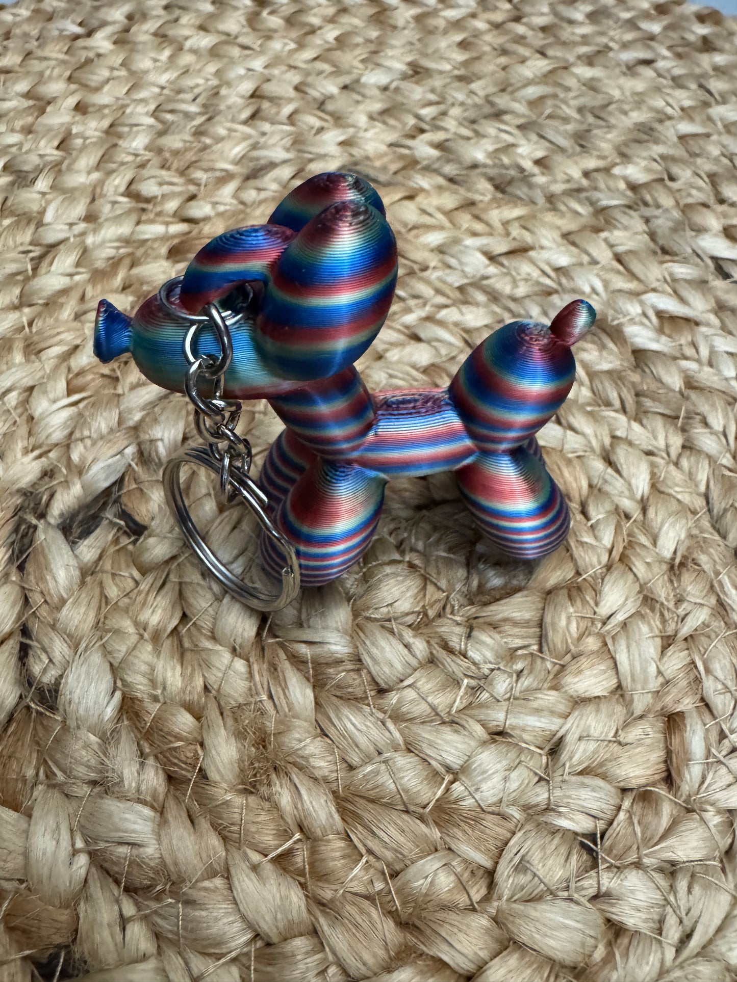 Balloon Dog Keychain