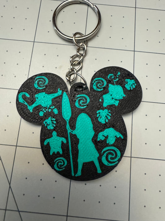 Island Princess Keychain